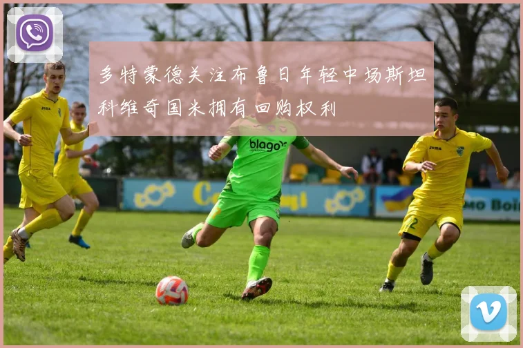 多特蒙德关注布鲁日年轻中场斯坦科维奇国米拥有回购权利